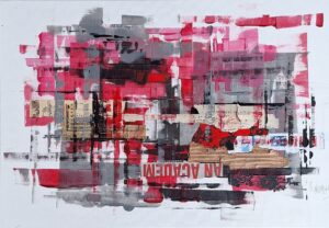 Electric night - 73x50 - Guy Nouchy